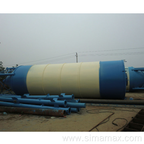 concrete batching plant 50ton cement silo